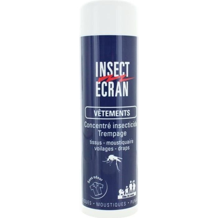 Insect Ecran Anti-Moustiques Vêtements Concentré Insecticide Trempage 200ml