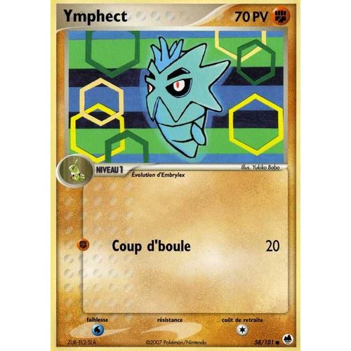 Pokemon  - Ymphect (58) - Île Des Dragons