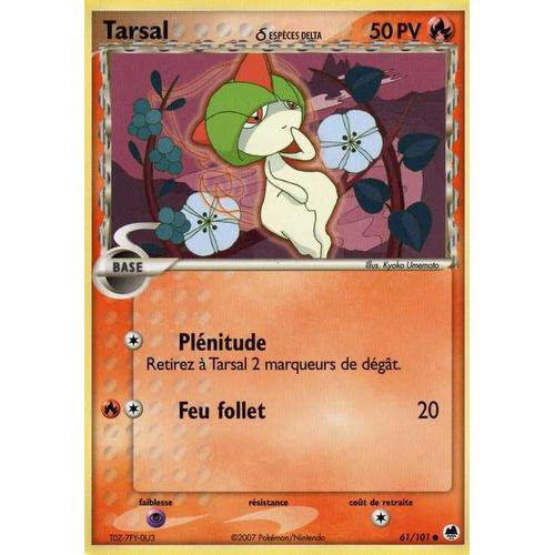 Pokemon  - Tarsal (61) - Île Des Dragons