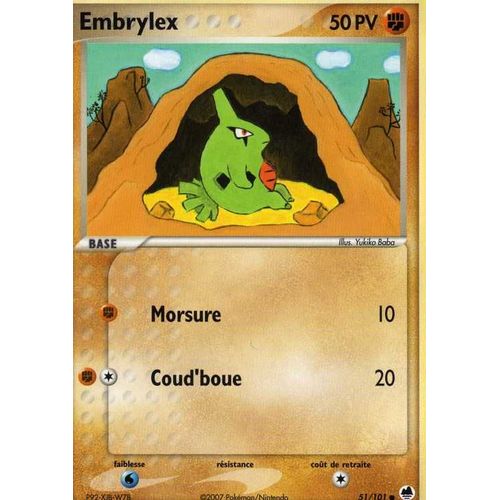 Embrylex (51) - Île Des Dragons
