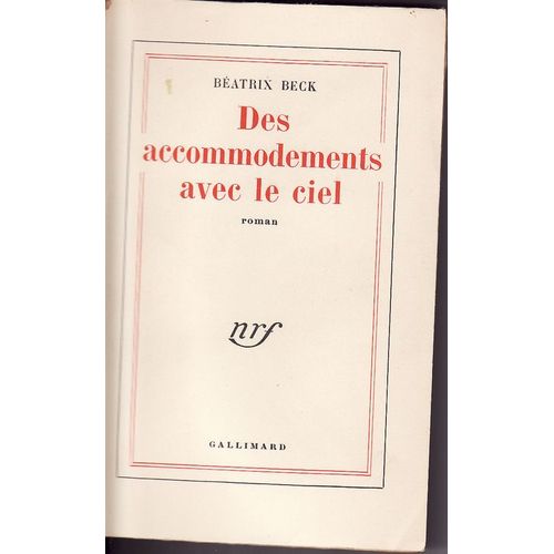 Des Accommodements Avec Le Ciel