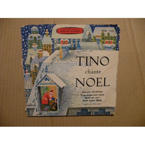 Brade Livre-Disque Tino Rossi Chante Noël - Sans Date