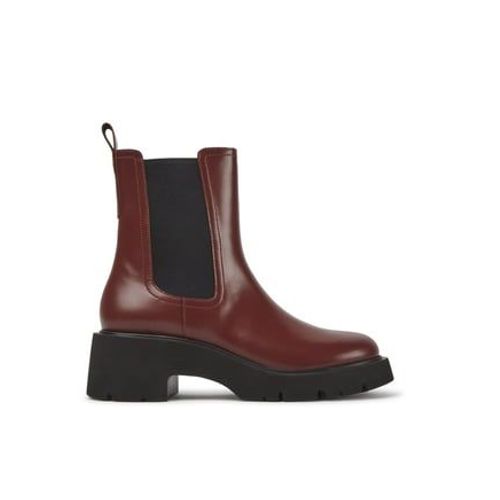 Camper - Bottines Cuir Milah - Rouge - 41