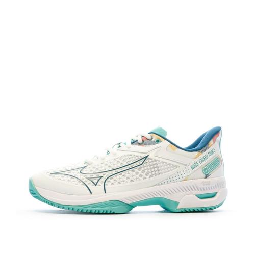 Chaussures De Tennis Blanches Mizuno Wave Exceed