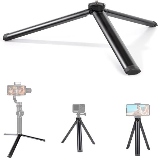 Mini Trépied Portable Trepied Smartphone Tripod Caméra en Alliage D...