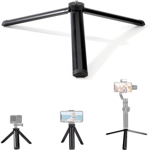Mini Trépied Portable Trepied Smartphone Tripod Caméra en Alliage D...