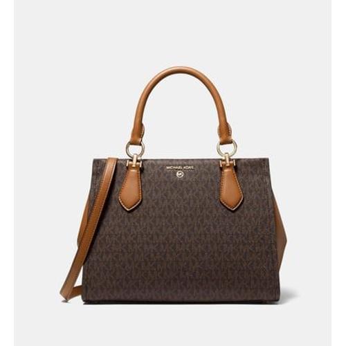 Michael Michael Kors - Sac besace monogrammé - Marron