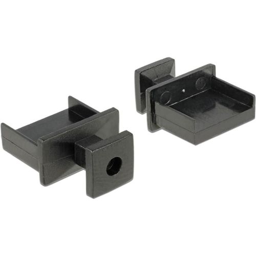 Delock Pack De 10 Protège Ports Usb Type A Femelle Noir