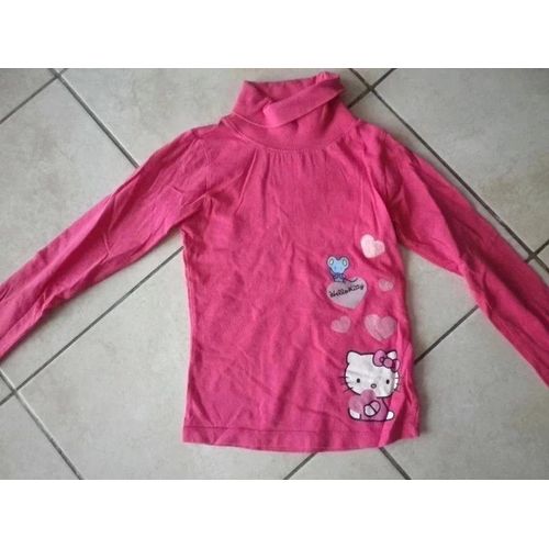 Sous Pull - Col Roulé Hello Kitty 8 Ans.