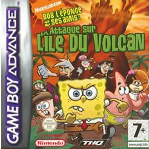 Bob L'eponge Et Ses Amis : Attaque Sur L'ile Du Volcan Game Boy Advance