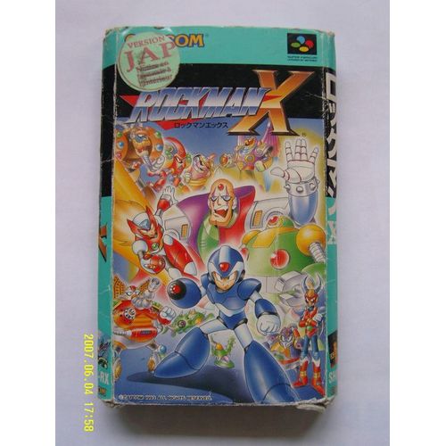 Rockman X - Import Jap Super Nintendo
