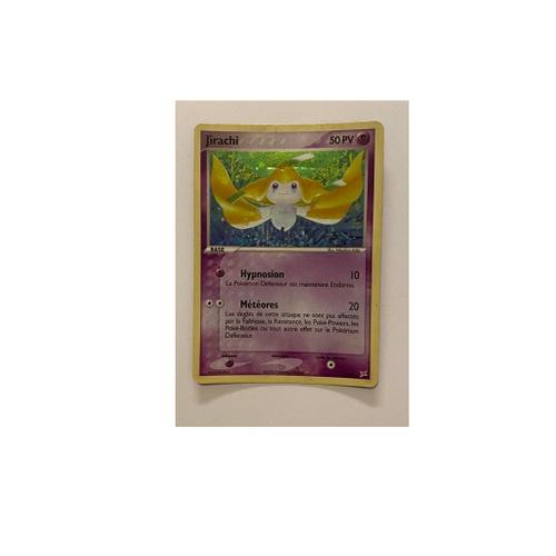 Carte Pokemon Jirachi 97/95 Fr - Holo Ex Team Magma Vs Team Aqua - Near Mint