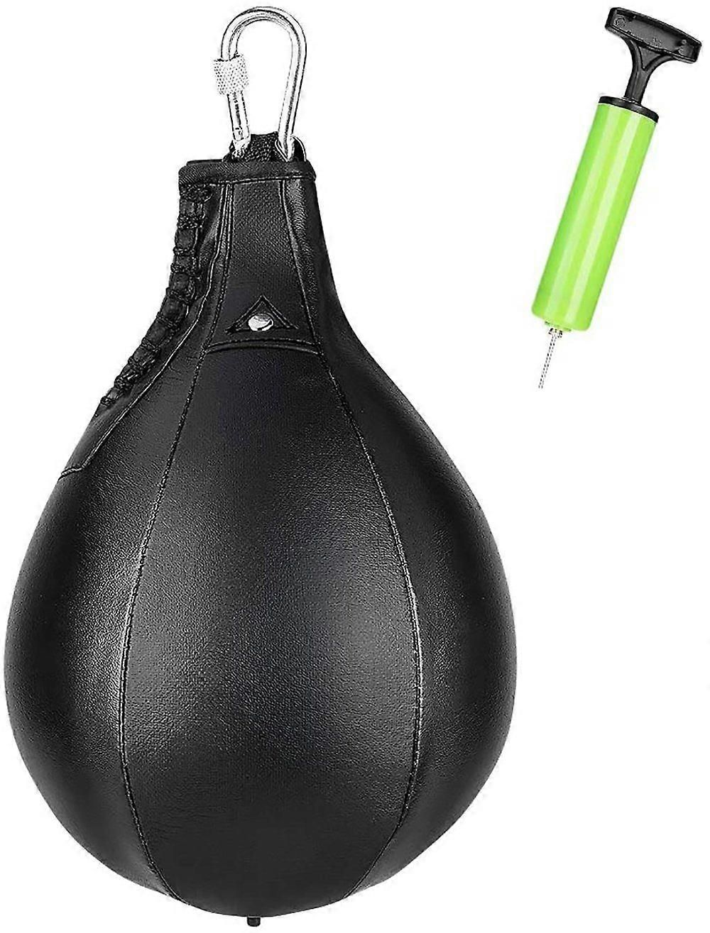 Punching Ball En Cuir, Poire Suspendue, Balle De Vitesse Rotative, ...