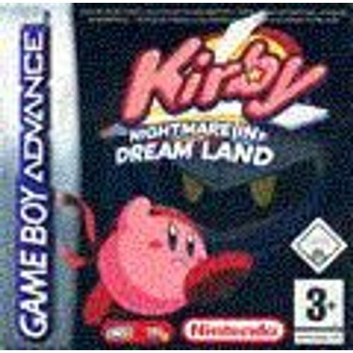 Kirby Nightmare In Dream Land Game Boy Advance