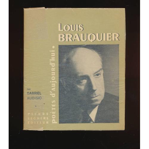 Louis Brauquier Poètes D'aujourd'hui