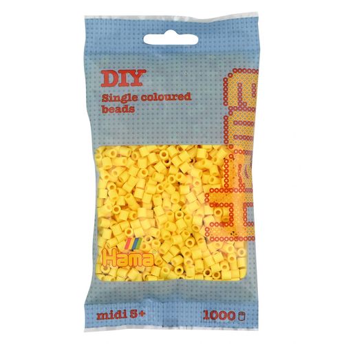 Hama Midi Sachet 1000 Perles Jaune Clair
