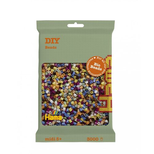 Hama Midi Sachet 3000 Perles Bio Mix 10 Couleurs
