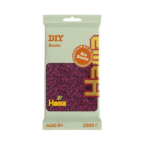 Hama Midi Sachet 1000 Perles Bio Prune