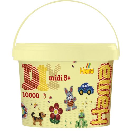 Hama Midi Baril 10000 Perles Mixte 22 Coul New