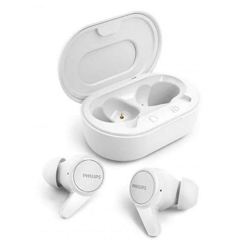 Philips TAT1207WT - Écouteurs sans fil avec micro - intra-auriculaire - Bluetooth - blanc