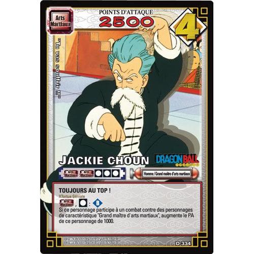 Jackie Choun - D 334 - Dragon Ball - Serie 3 - Vf - 2006