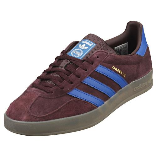 Adidas Gazelle Indoor Baskets Classique Marron Bleu