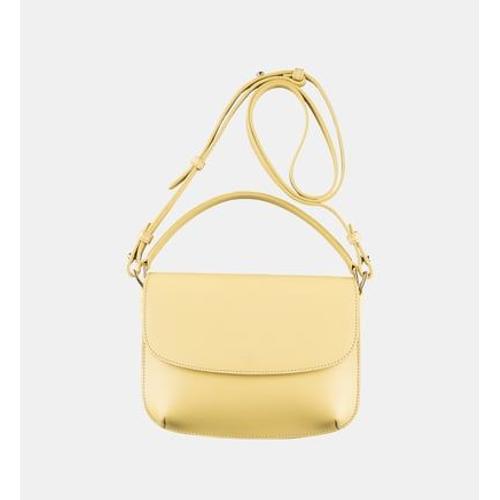 A.P.C. - Sac Sarah Shoulder Mini  - Jaune