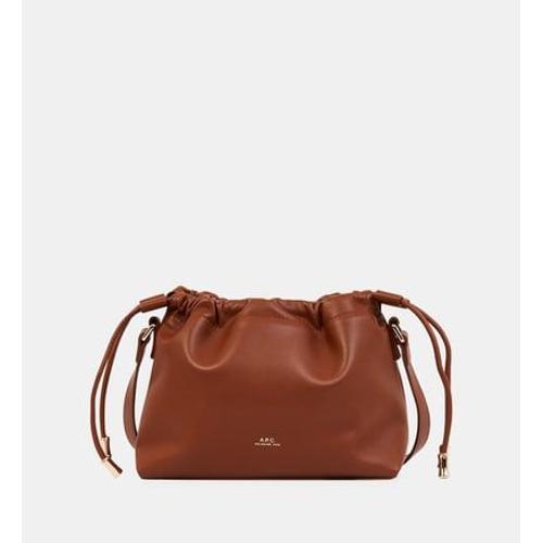 A.P.C. - Sac besace Ninon mini  - Marron