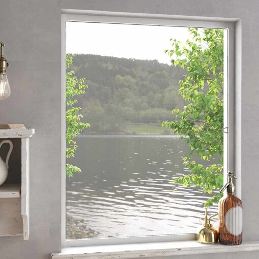 Vidaxl Moustiquaire Pour Fenêtres Blanc 100x120 Cm