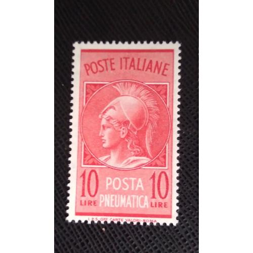 Timbre Italie Yt Pn 20 Chef De Minerve 1958 ( 101207 )