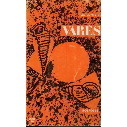 Varèse - Collection Solfèges N°34.