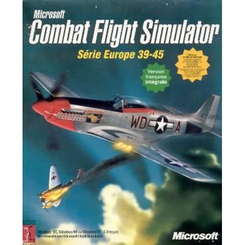 Microsoft Combat Flight Simulator 1.0 - (Version 1.0 ) - Ensemble Complet - Pc - Cd - Win - Français