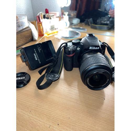 NIKON D3200 24 Mpix + Objectif 18-55mm - Noir