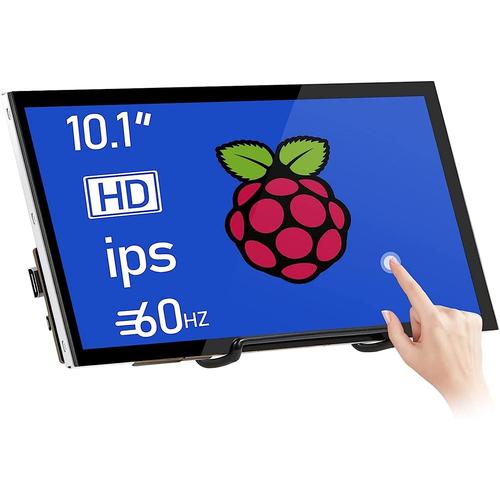 Ecran pour Raspberry Pi Écran Tactile HMTECH10,1" 1024 x 600 HDMI Moniteur Portable IPS