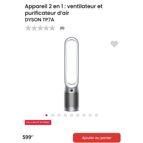 ventilateur et purificateur d'air dyson TP07A neuf dans carton