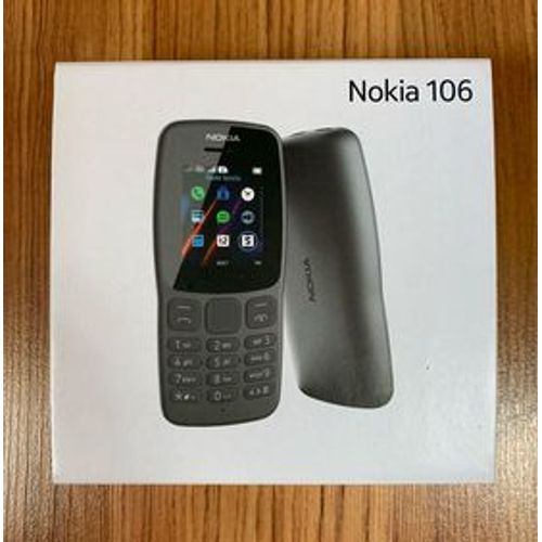 Nokia 106 (2018) Dual SIM Gris Foncé