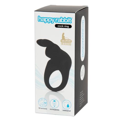 Happy Rabbit Cock Ring Noir