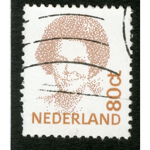 Timbre Oblitéré Nederland, 80 Ct