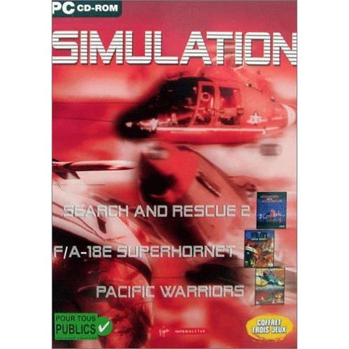 Simulation - Search And Rescue 2 / F / A-18 E / Pacific Warriors Pc
