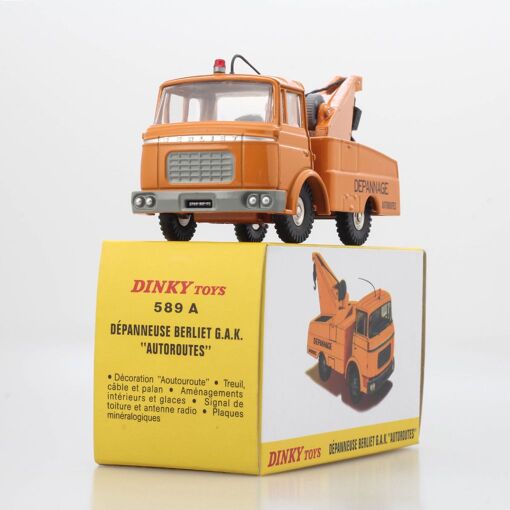 DT61 VOITURE RÉÉDITION DINKY TOYS atlas: 589A Berliet Dépanneuse GAK