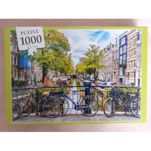 Puzzle Vélos à Amsterdam - 1000 pièces - Puzzle 