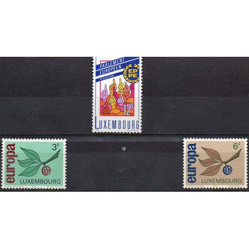 Luxembourg Timbres Europa