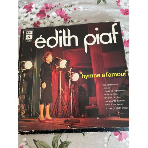 Vinyles Édith Piaf Hymne À L¿Amour Coffre 3 Vinyles 33t