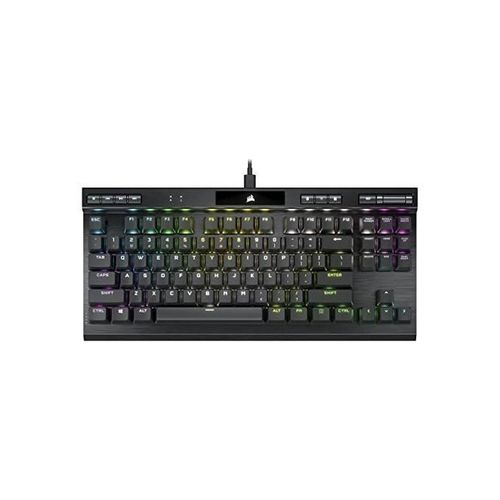 Corsair K70 RGB TKL Champion Série Opto-Mécanique Clavier Gaming (Switch Opto-Mécanique OPX RVB, Cadre en Aluminium Robuste, Clavier