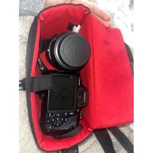 Canon EOS 2000D 24.1 Mpix + Objectif 70-300mm + Objectif 18-55mm - Noir