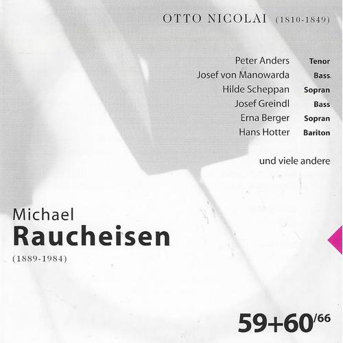 Otto Nicolai : Michael Raucheisen 59+60/66