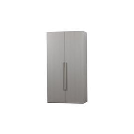 Vidaxl armoire de rangement d'extérieur gris et noir 65x37x165 cm