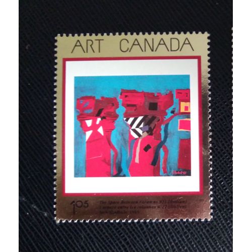 Timbre Canada Yt 1887 "L'espace Entre Les Colonnes #21 (Italien)" (Jack Shadbolt) 2001 ( 111207 )