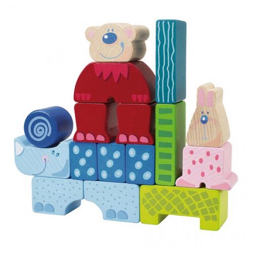 Zoolino Cubes En Bois Maxi Haba