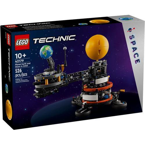 Lego Technic - La Planète Terre Et La Lune En Orbite - 42179